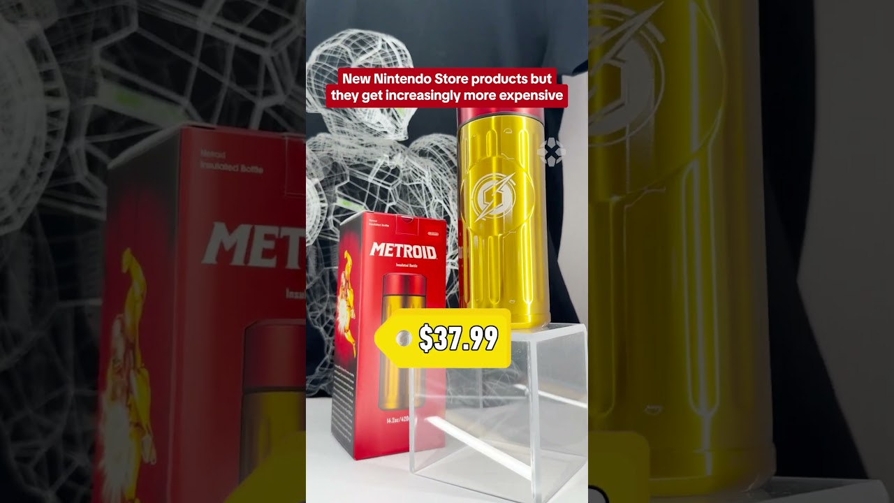 NEED that Metroid water bottle