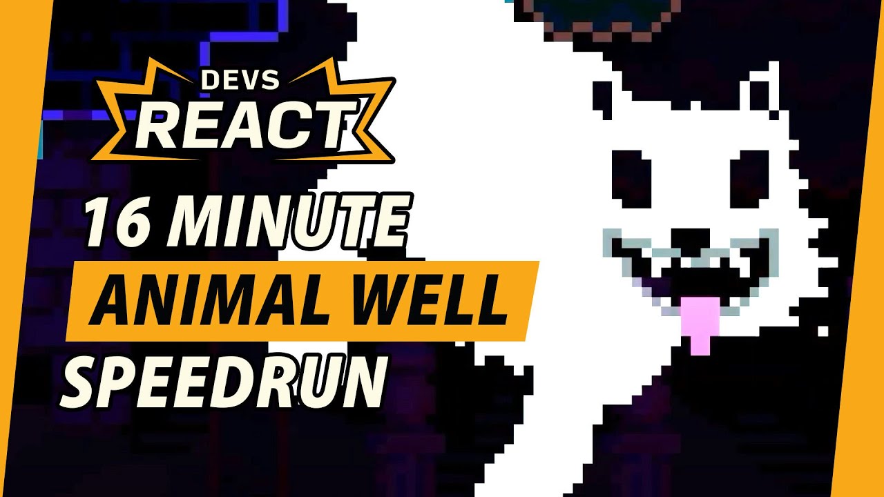 Animal Well Developers React to 16 Minute Speedrun