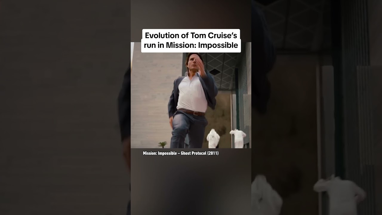 Tom Cruise running scenes are an iconic part of Mission: Impossible