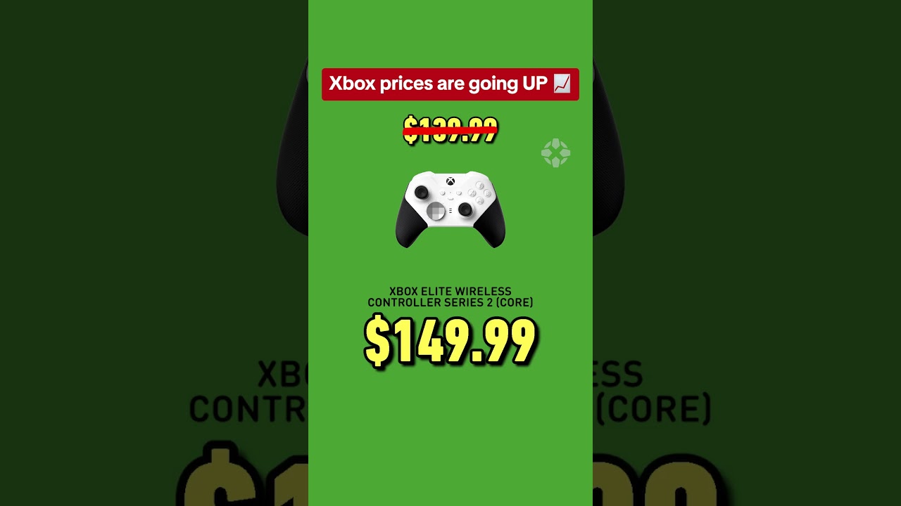 New Xbox prices as of TODAY, May 1st, 2025. #xbox #price #increase #xboxseriesx #gaming #microsoft