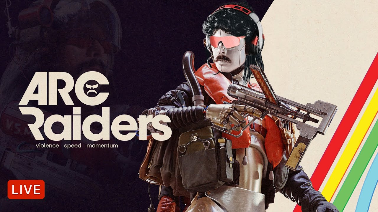 🔴LIVE – DR DISRESPECT – ARC RAIDERS – THE WAIT IS OVER