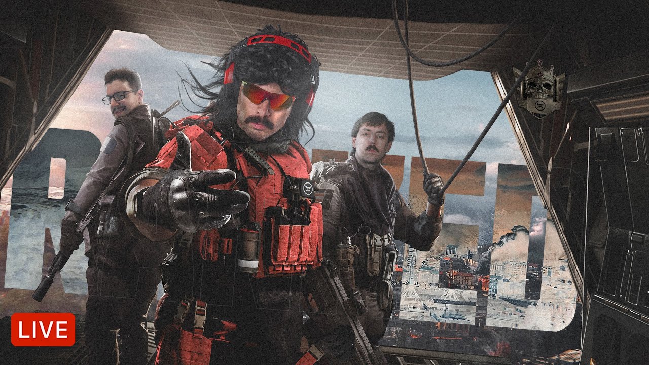 🔴LIVE – DR DISRESPECT – WARZONE – COMPETITIVE RANKED GAMES