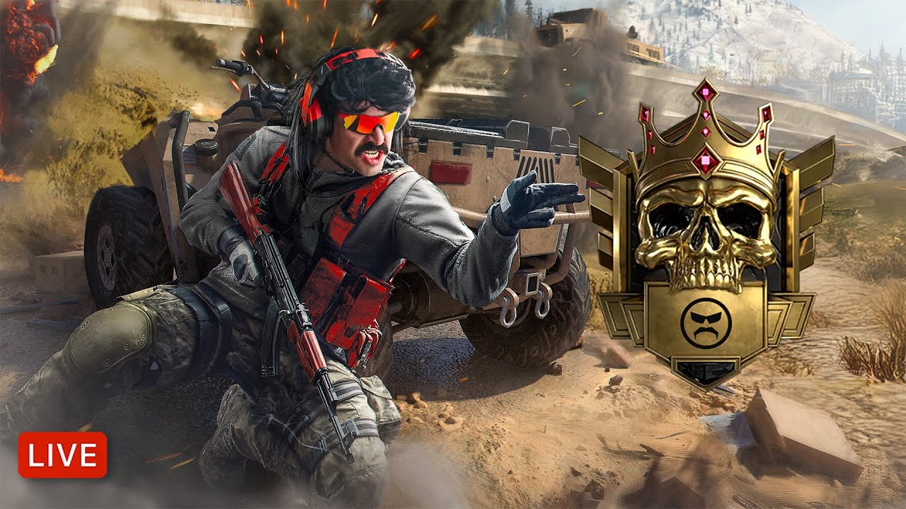 🔴LIVE – DR DISRESPECT – WARZONE RANKED WORLD CHAMPIONSHIPS