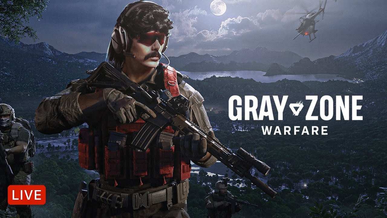 🔴LIVE – DR DISRESPECT – GRAY ZONE WARFARE – VIP EARLY ACCESS