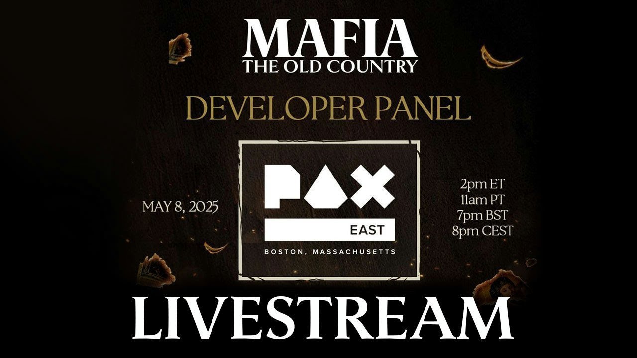 Mafia: The Old Country Developer Panel at PAX East