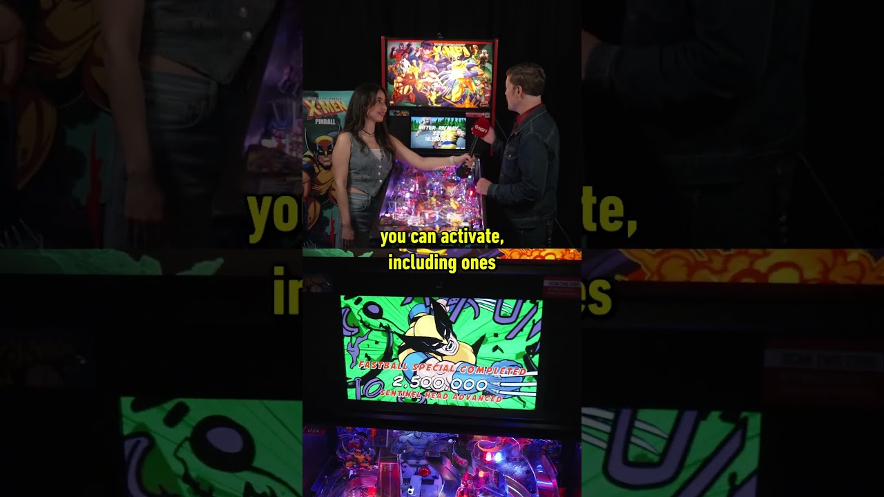Uncanny X-Men Pinball Machine #IGNLive