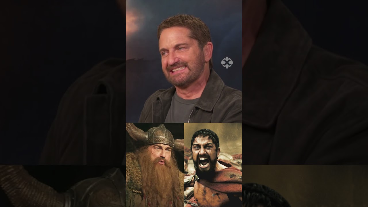 Stoick or Leonidas? How to Train Your Dragon’s Gerard Butler gives a calculated answer! #httyd #ign