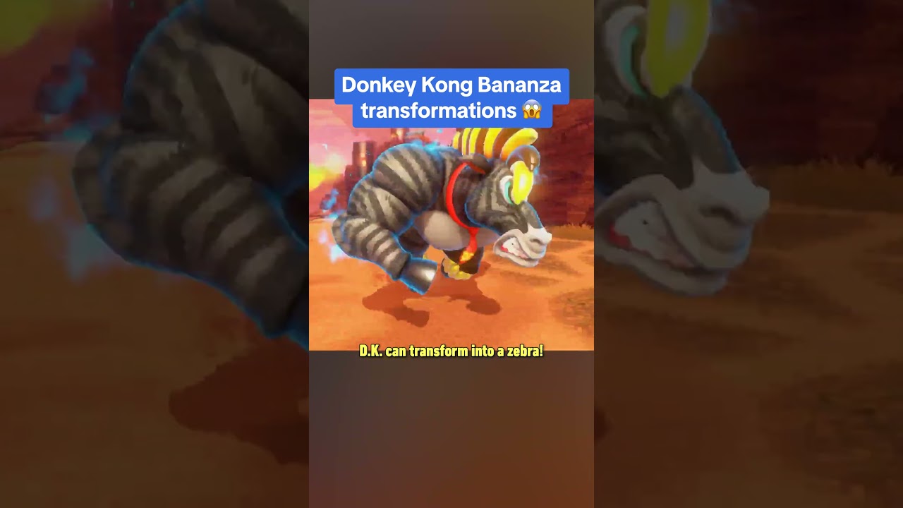 Pauline’s singing can make Donkey Kong TRANSFORM! #dk #donkeykongbananza #pauline #gameplay #ign