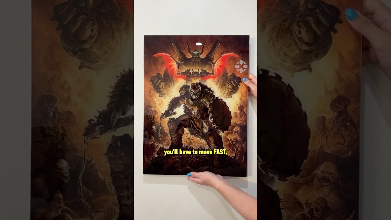 We only have 500 DOOM art prints at the IGN Store, designed by Dave Rapoza exclusively for IGN! #ign