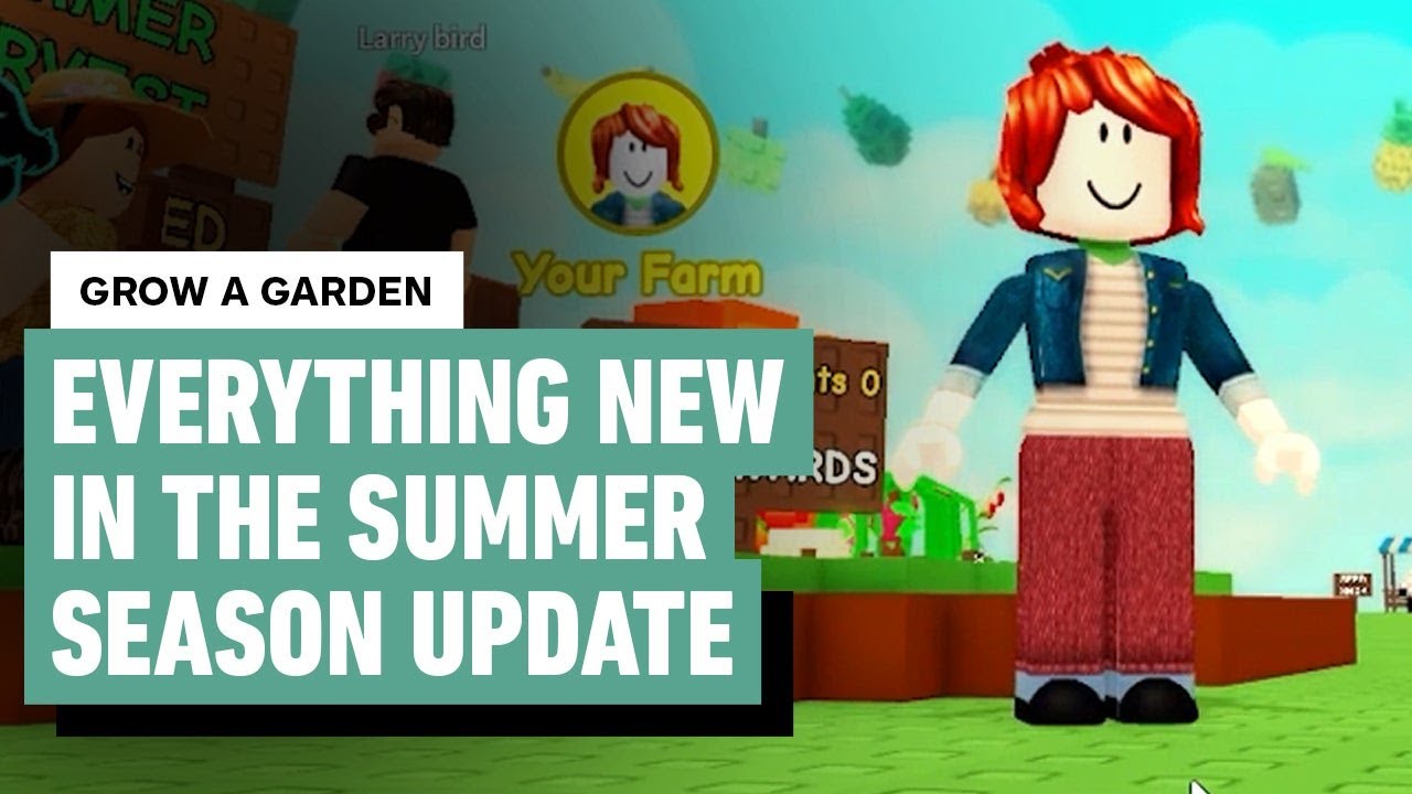 Grow a Garden: Summer Update Breakdown! (New Crops, Pets, Events)