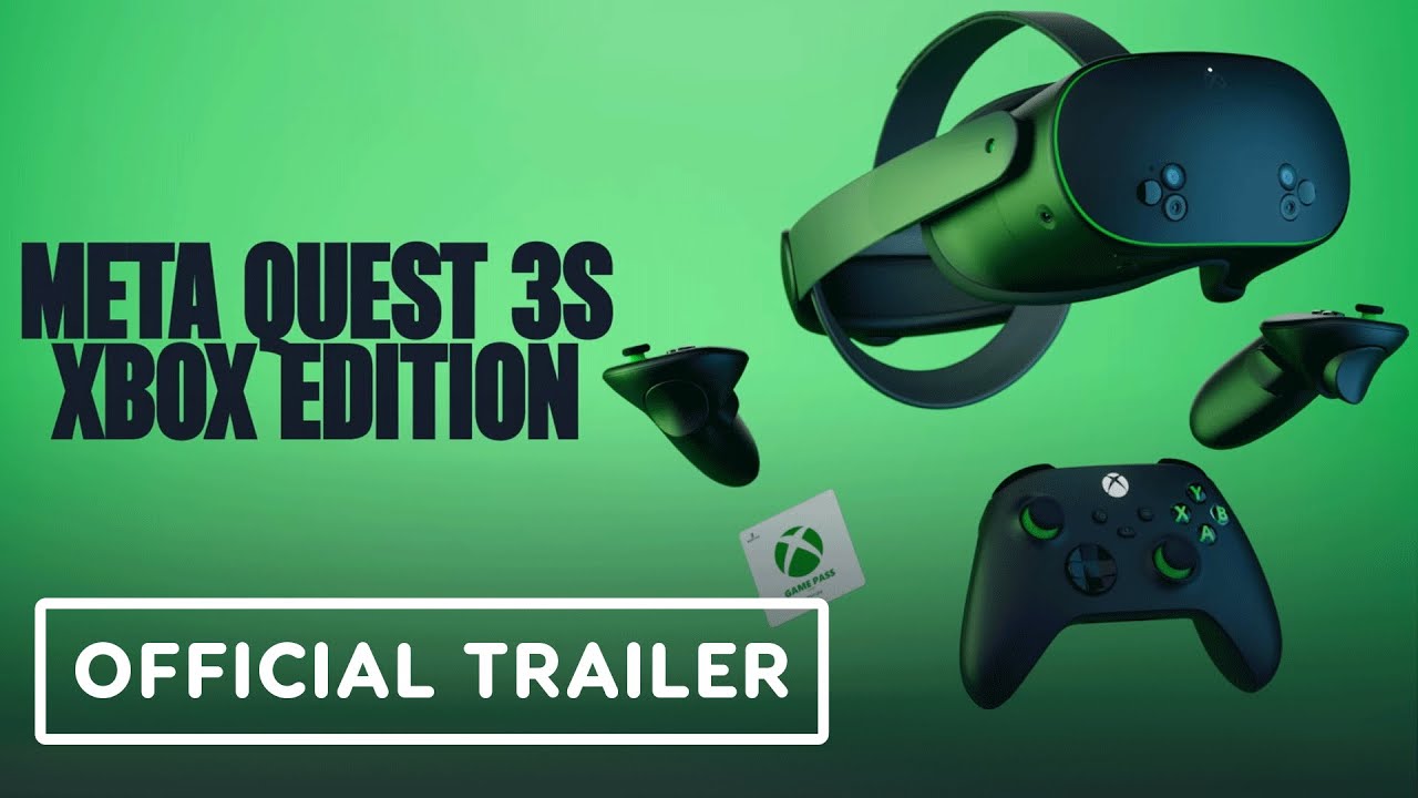 Meta Quest 3S Xbox Edition – Official Announcement Trailer