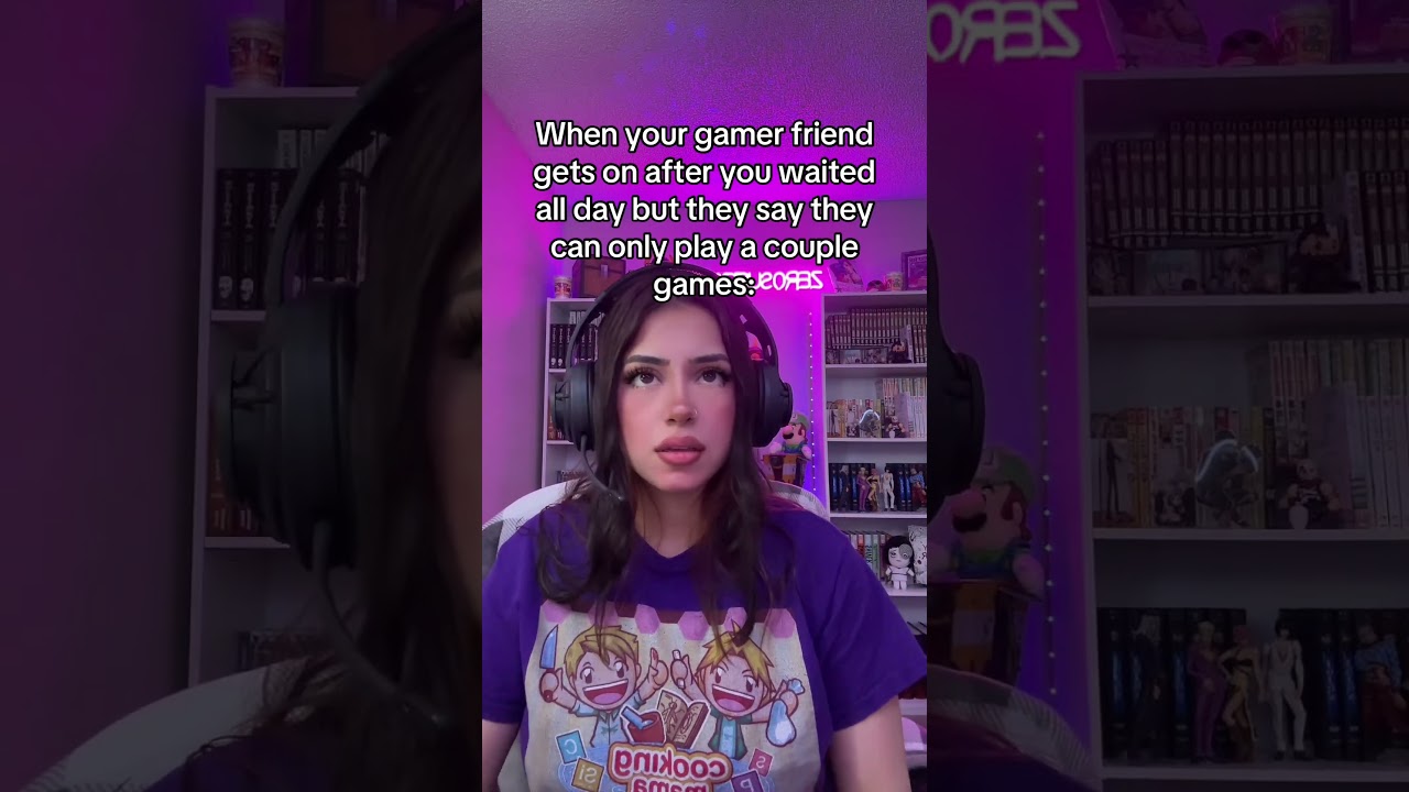 When You Waited All Day For Your Gamer Friend 🙄