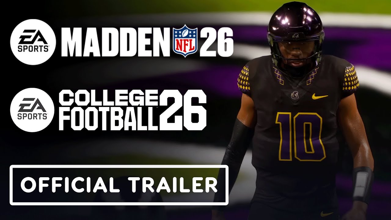 College Football 26 and Madden 26 – Official Road to Glory and Superstar Overview Trailer