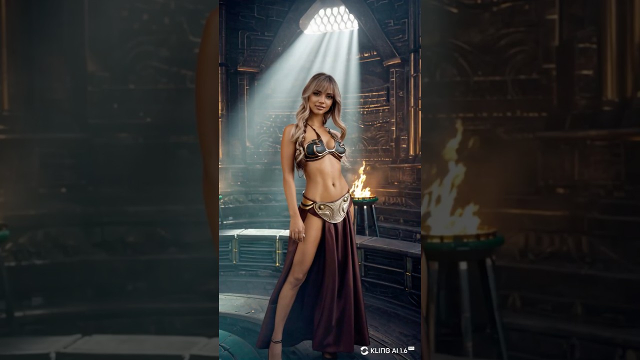 Kharissa Princess Leia Cosplay 001 – #starwars #blonde #waifu #cosplay #influencer #ai #scififantasy