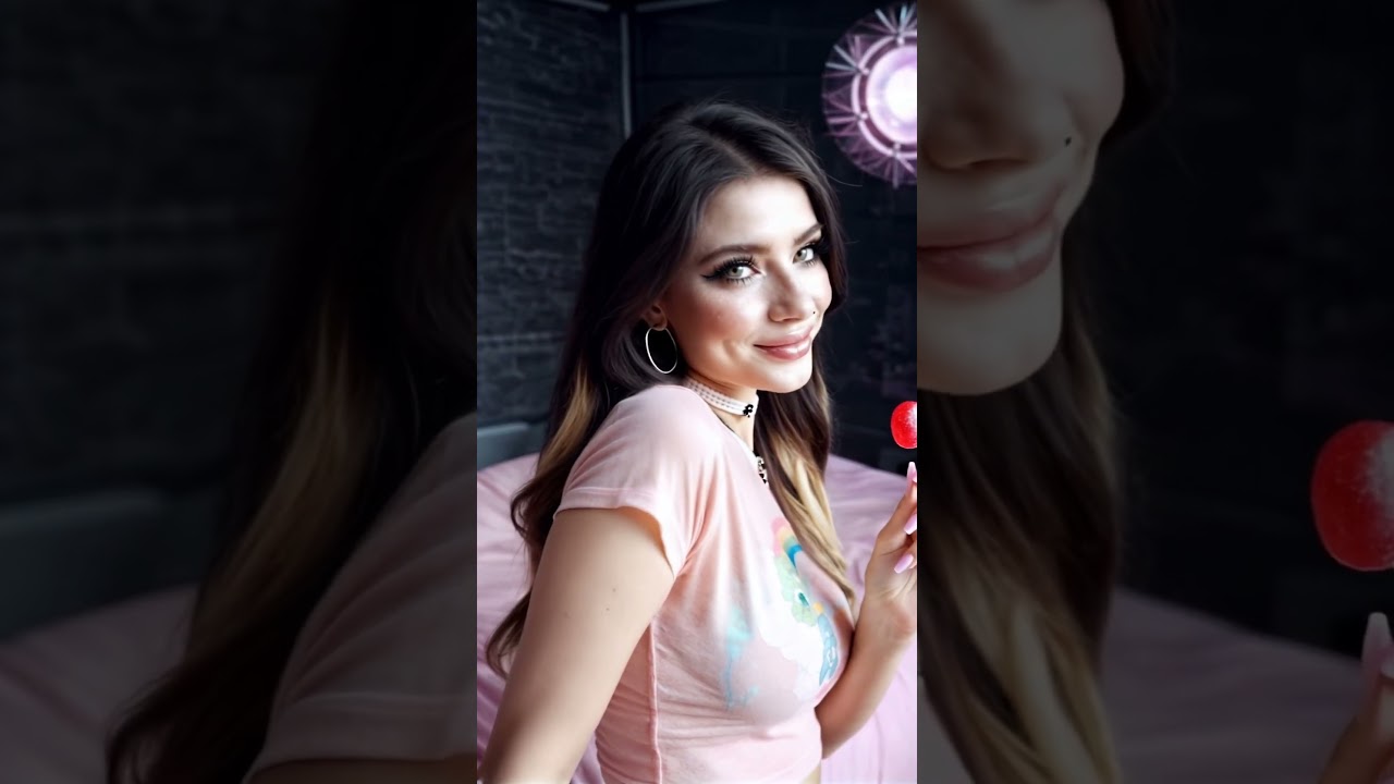 Zeli Lollipop 002 – #influencer #model #beautiful #bedroom #fashion #cute #girl #waifu #crush #ai