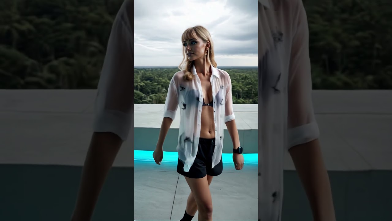 Observation Deck 007 – #beauty #model #ai #influencer #waifu #girl #cute #pretty #fashion #lingerie