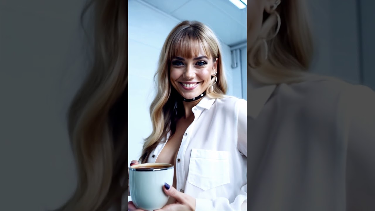 Morning Coffee 005 – #aimodel #model #coffee #relaxing #waifu #ai #crush #fashion #girl #beauty #hot
