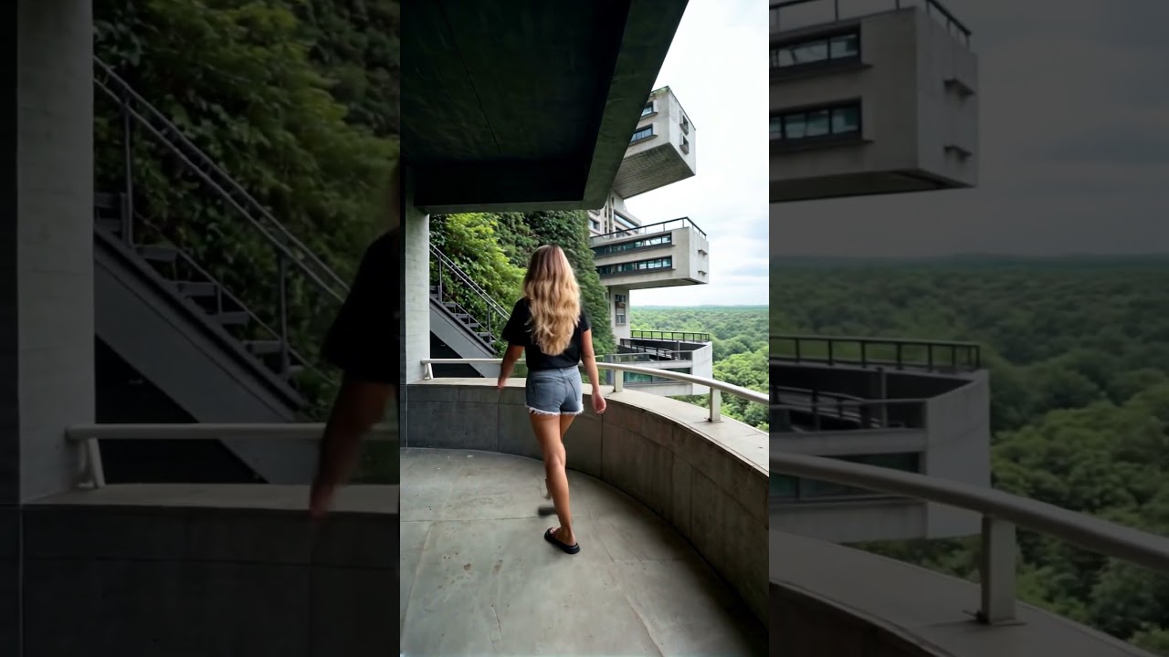 Jungle Complex 001 – #explore #aimodel #model #girl #beauty #influencer #brutalism #architecture #ai