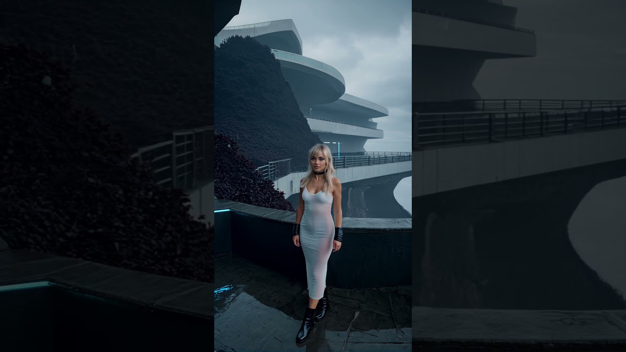 Observation Deck 008 – #model #ai #influencer #waifu #girl #crush #fashion #dress #beautiful #scifi