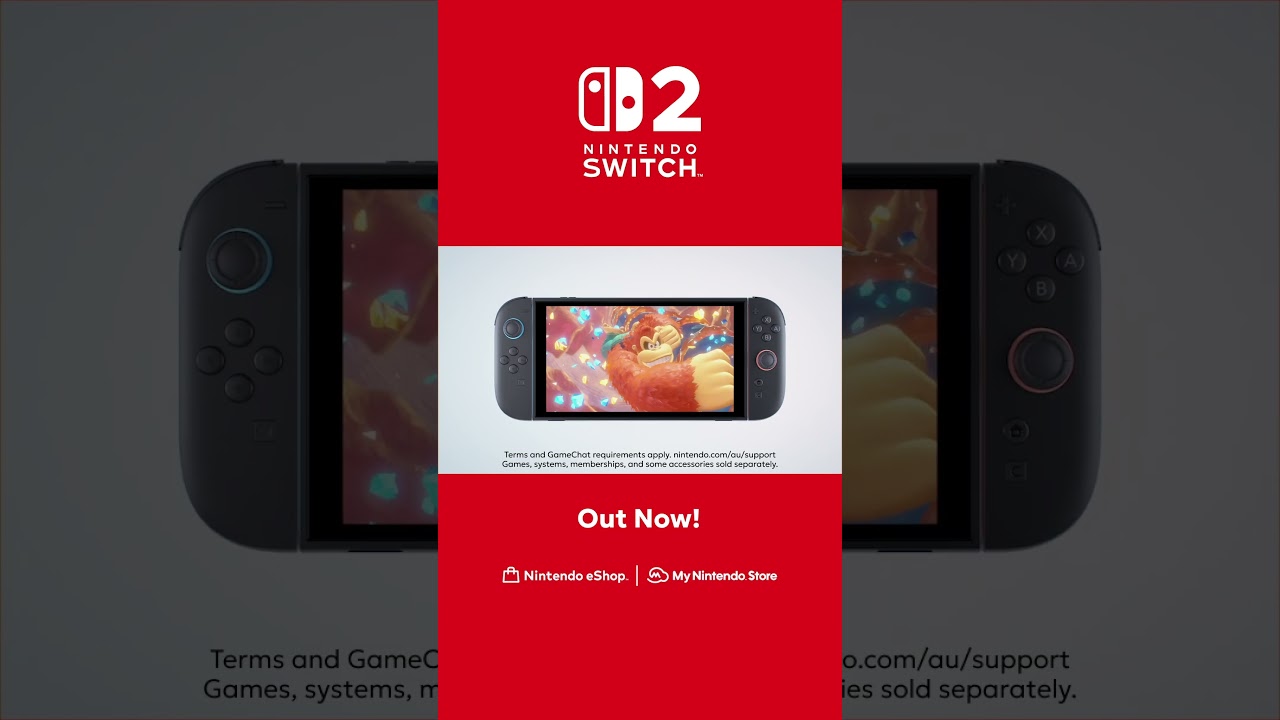 Nintendo Switch 2 is here, with a larger 7.9-inch 1080p screen. Presented by Nintendo