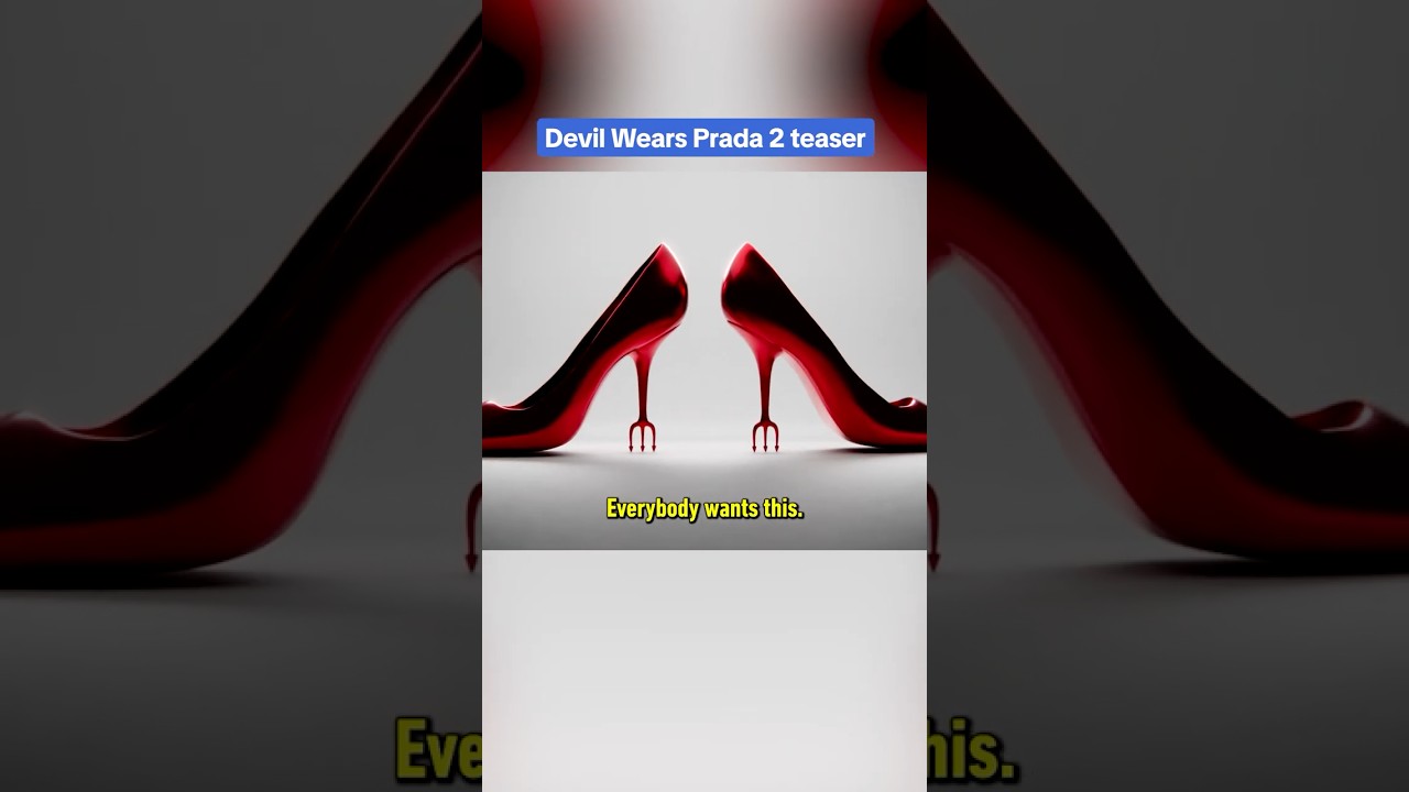 Meryl Streep, Anne Hathaway, Emily Blunt, Stanley Tucci reprise their roles in Devil Wears Prada 2!