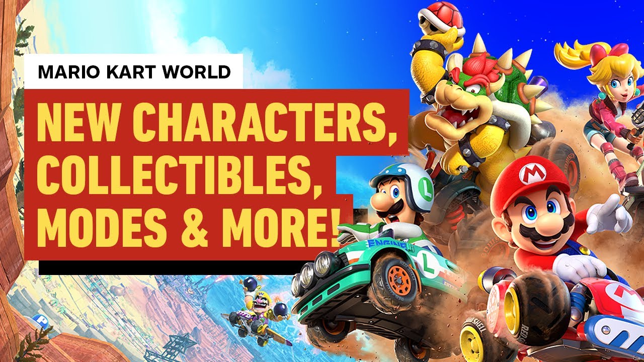 Mario Kart World – New Characters, Collectibles, Knockout Tour & more! | IGN Summer of Gaming 2025
