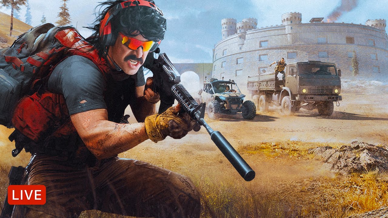 🔴LIVE – DR DISRESPECT – WARZONE VERDANSK – EXTREME CHALLENGES