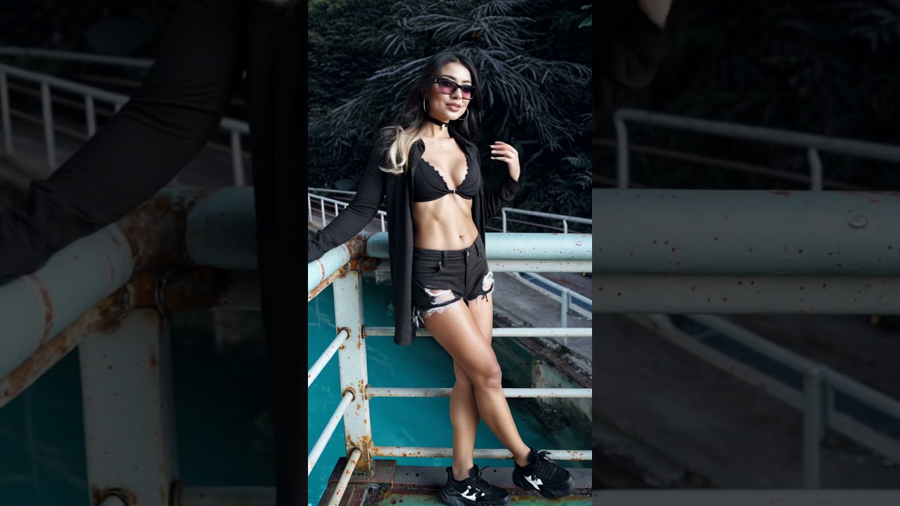 Zeli Hydro Station 001 – #model #fashion #beauty #beautiful #girl #crush #explore #scifi #industrial