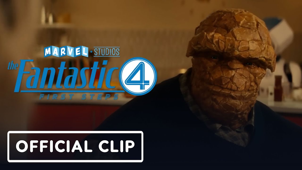 The Fantastic Four: First Steps – Official ‘Sunday Dinner’ Clip (2025) Pedro Pascal, Vanessa Kirby
