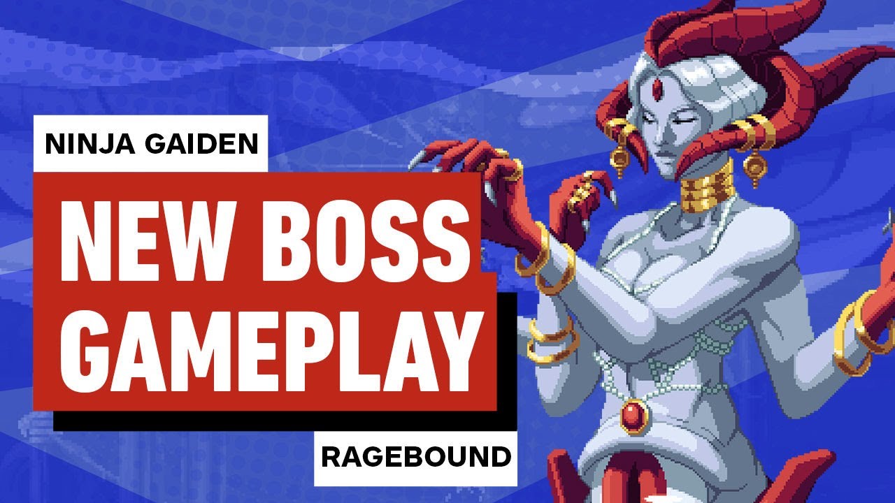 Ninja Gaiden: Ragebound – New Stage and Boss Fight Gameplay