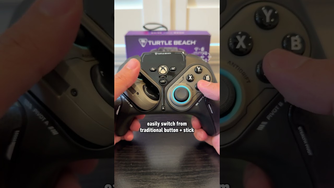 The controller from @turtlebeach is customizable in an unexpected way