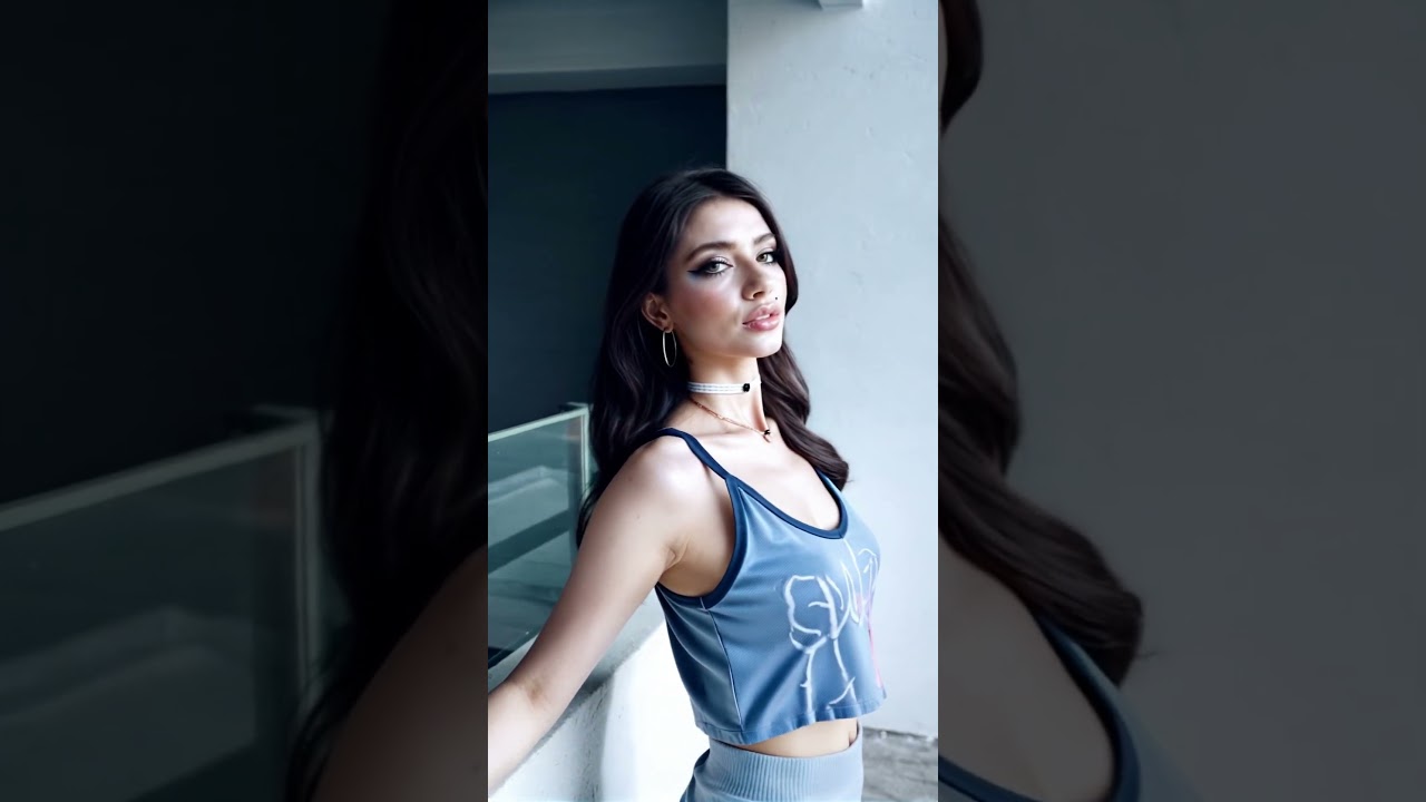 Zeli Blue 004 – #model #influencer #fashion #beauty #beautiful #girl #ai #crush #waifu #retro #cute