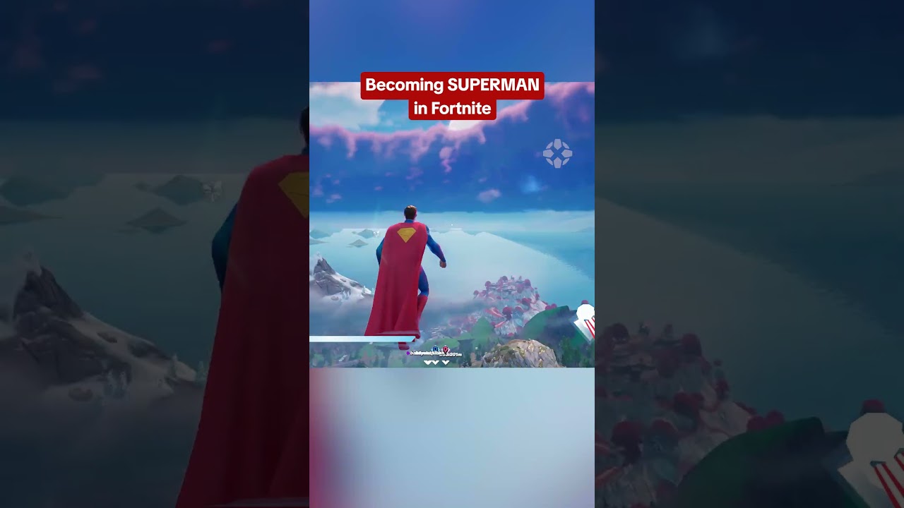 What it’s like to turn into Superman in Fortnite