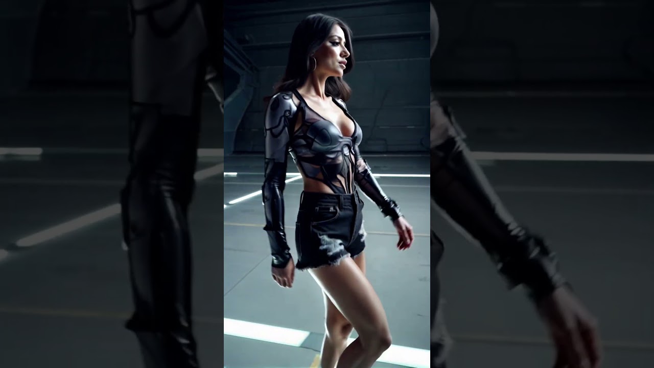 Zeli CyberGear 003 – #scifi #character #model #influencer #girl #beauty #beautiful #cyberpunk #ai