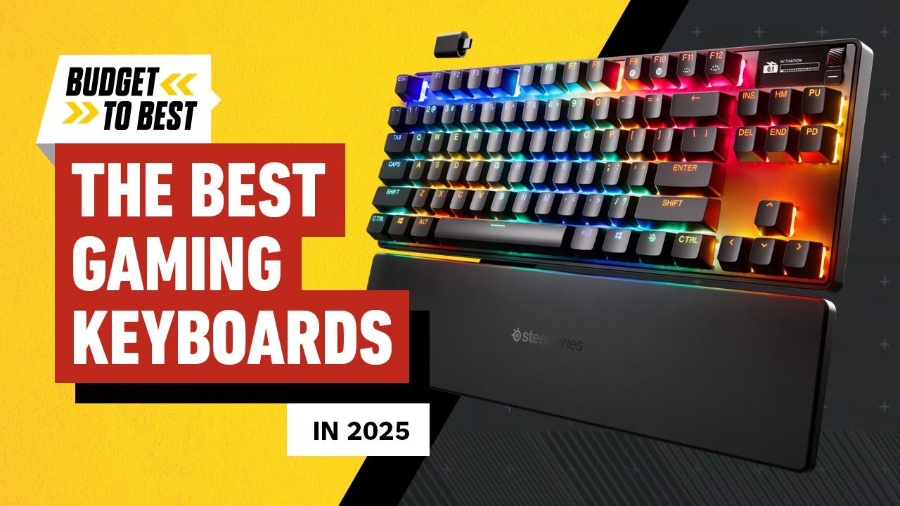 The Best Gaming Keyboards (2025) – Budget to Best
