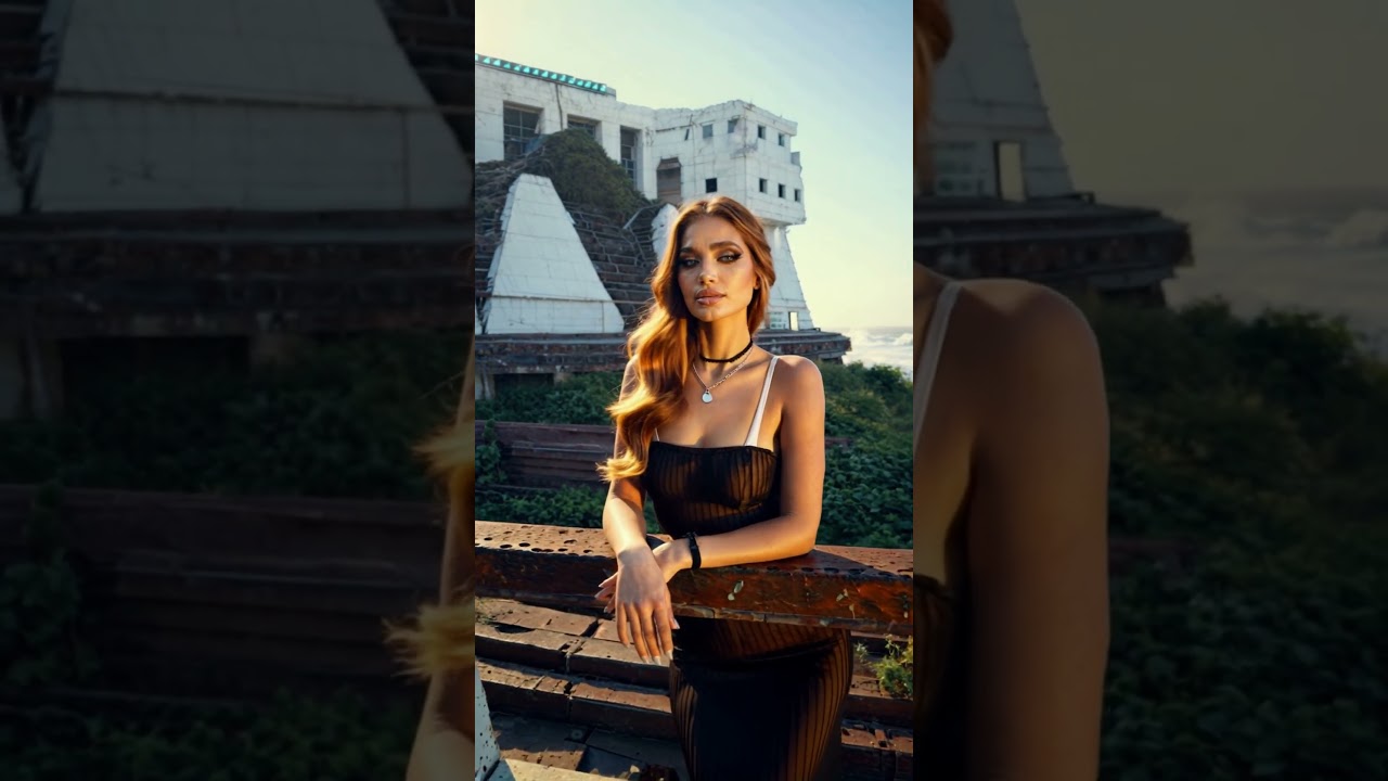 Old Beach Facility 004 – #fashion #model #crush #waifu #redhead #girl #beauty #beautiful #pretty #ai