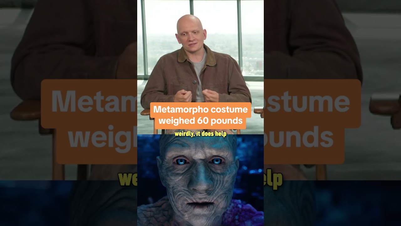 Metamorpho’s suit weighed 60 pounds #superman
