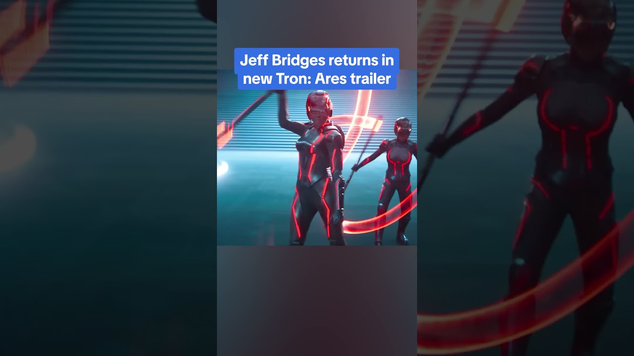 Jeff Bridges returns in new Tron: Ares trailer