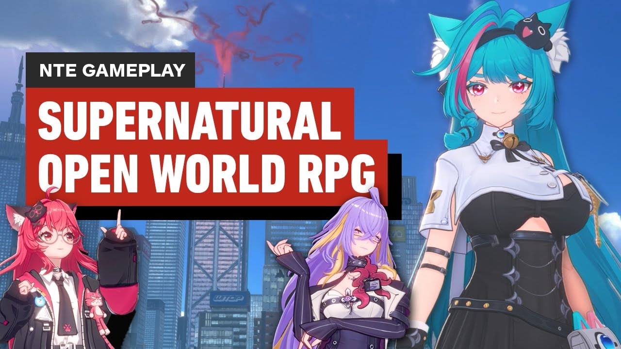 NTE Gameplay – An Anime Supernatural Open-World RPG