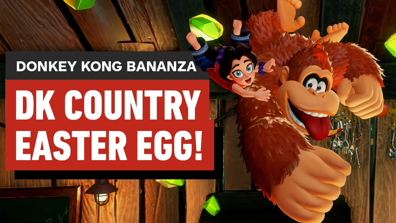 Donkey Kong Bananza – How to Find the Donkey Kong Country Easter Egg