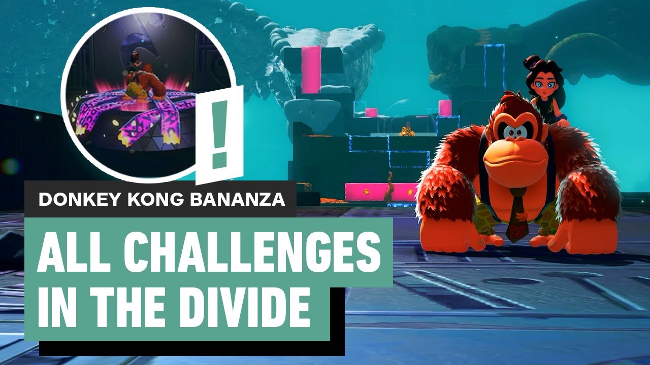 Donkey Kong Bananza: All “The Divide” Challenge Rooms | Locations and Solutions