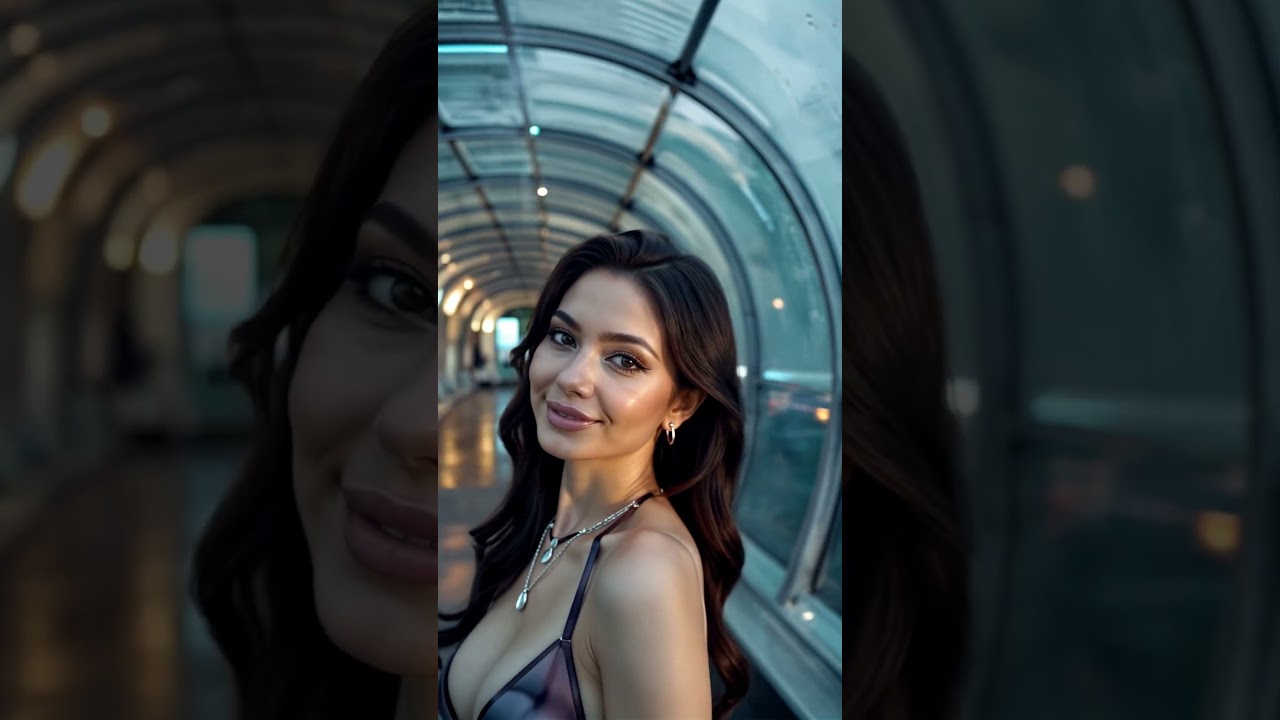 Rainforest Dome 003 – #scifi #model #fashion #beauty #beautiful #girl #waifu #crush #pretty #ai #fyp