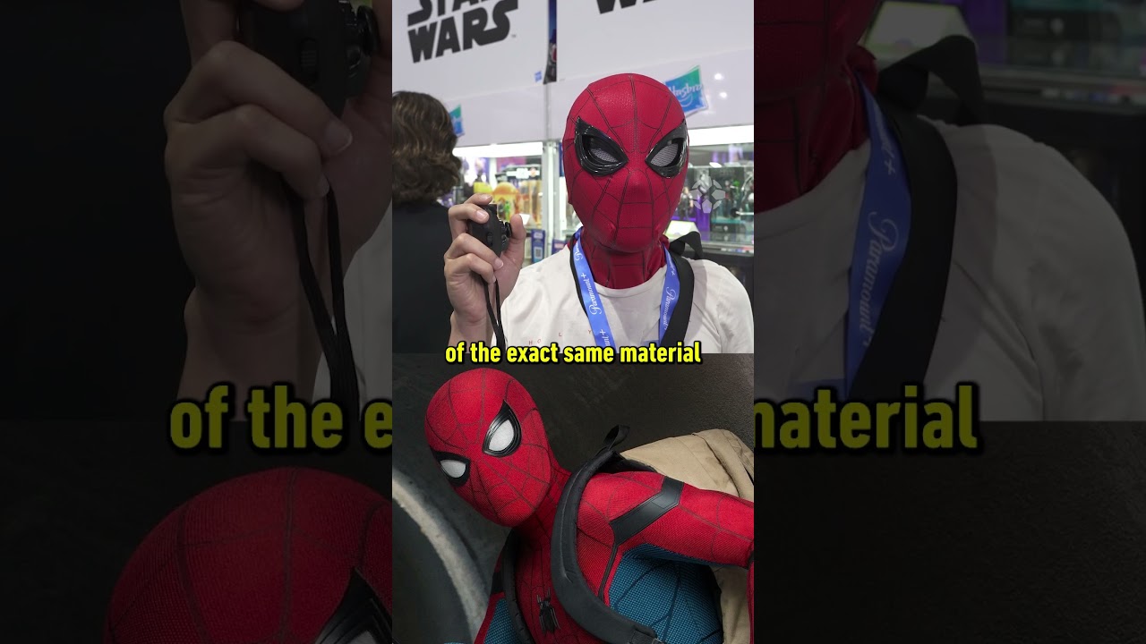 The most realistic Spider-Man mask at #sdcc. Presented by FX’s Alien: Earth @FXNetworks