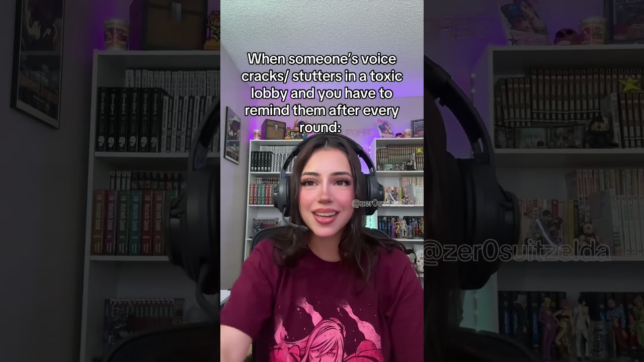 When a Gamer Stutters in a Toxic Lobby