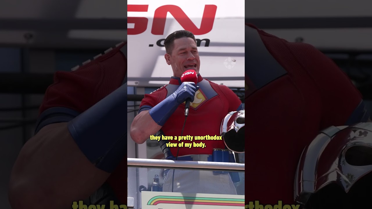 Peacemaker’s John Cena gives out inappropriate hats at #SDCC