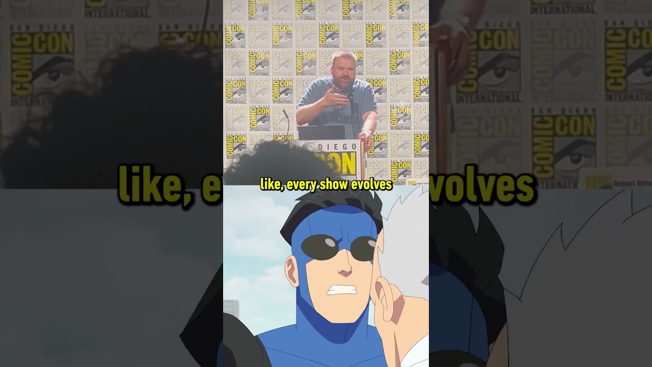 Invincible creator addresses the show’s animation criticisms #sdcc