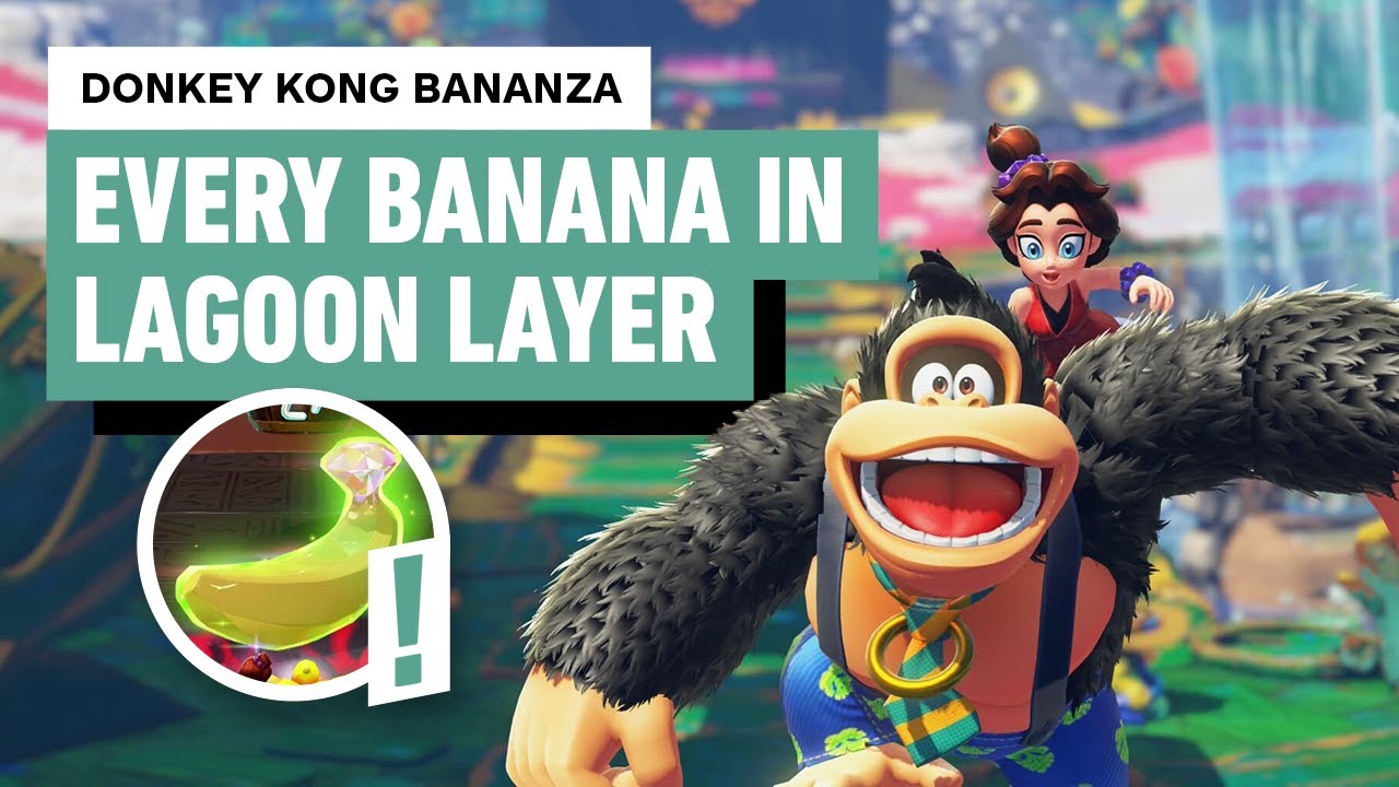 Donkey Kong Bananza: Lagoon Layer – All Banana Locations