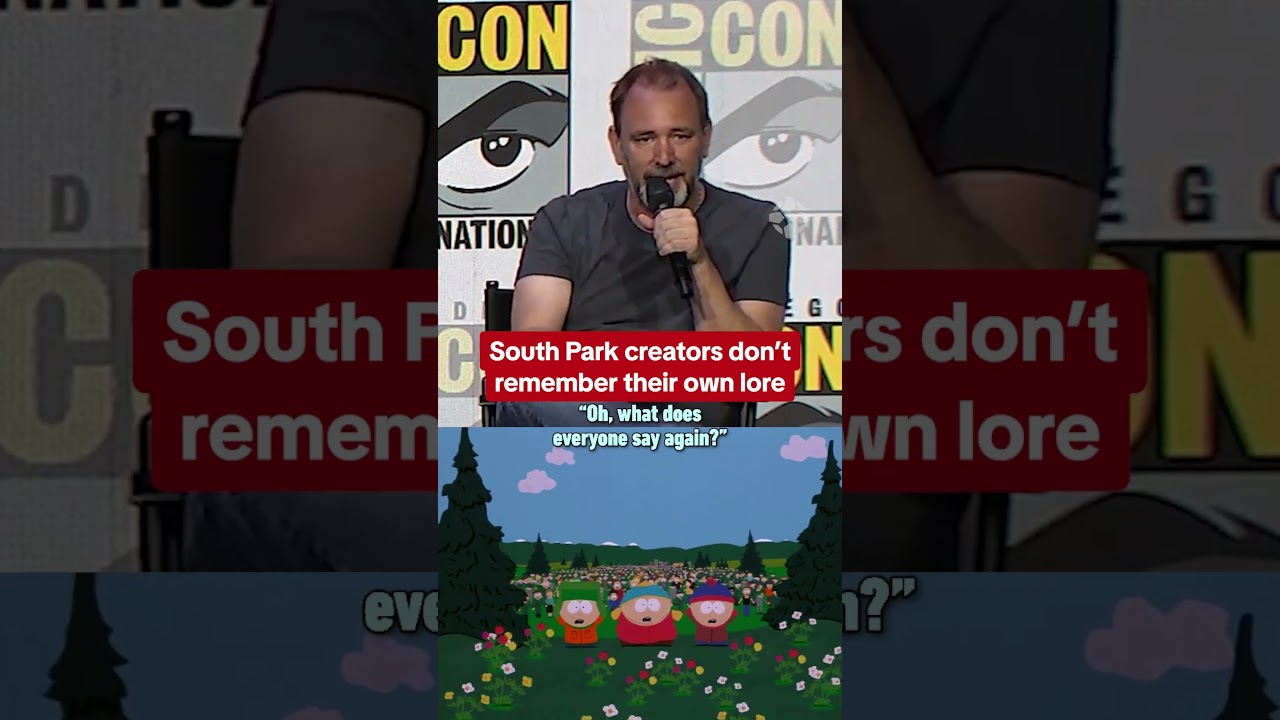 South Park creators depend on fans for the show’s lore #sdcc