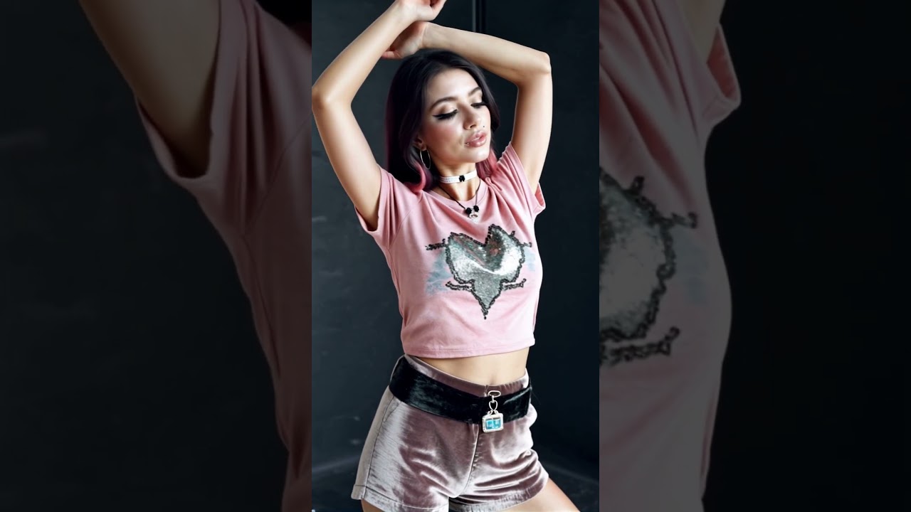 Zeli Stretch 003 – #fashion #model #influencer #girl #pink #waifu #shorts #beauty #beautiful #ai