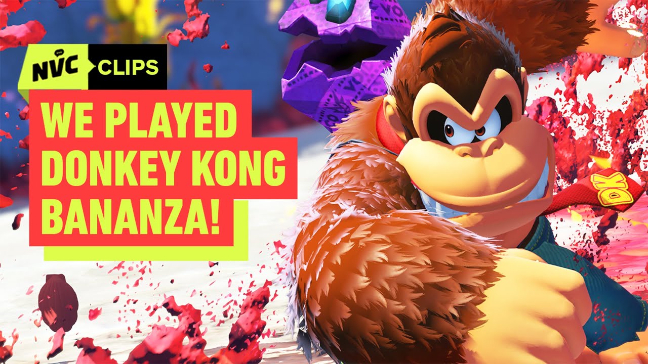 We Played DK Bananza, and it’s Bigger, Faster, and Stronger, Too – NVC Clips